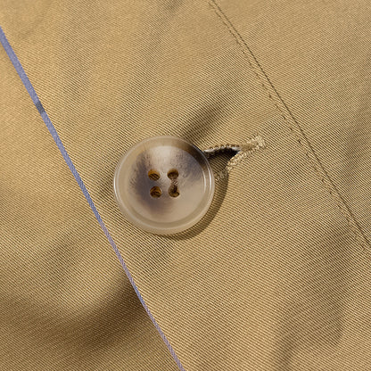 Single breasted double-sided long sleeved checkered embroidered jacket for women